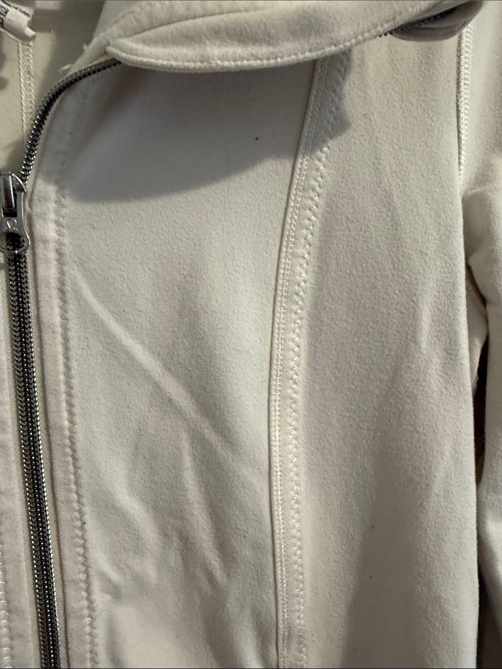 lululemon athletica White Full-Zip Utility Jacket with Stand Collar - Picture 8 of 11